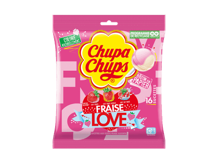 Chupa Chups Fraise Love