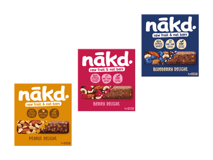 Nakd Riegel Diverse Sorten
