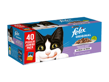 Felix Katzennahrung in Gelée