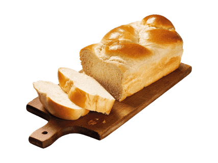 Butter-Brioche geflochten