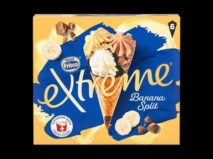 FRISCO Extrême Cornets Bananasplit