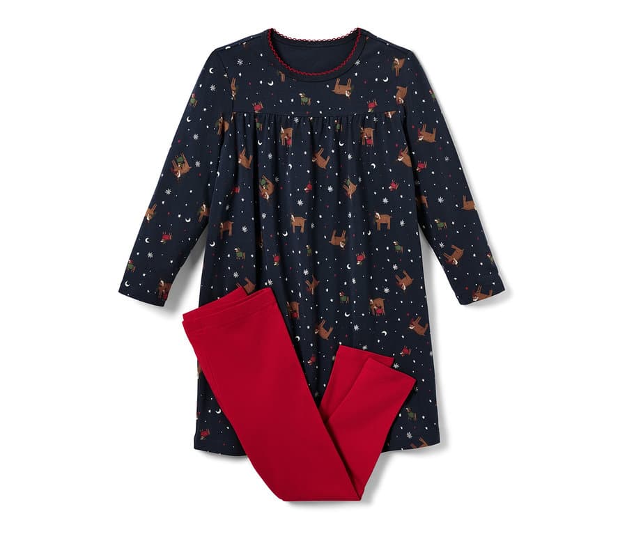 Kleinkind-Nachthemd mit Leggings